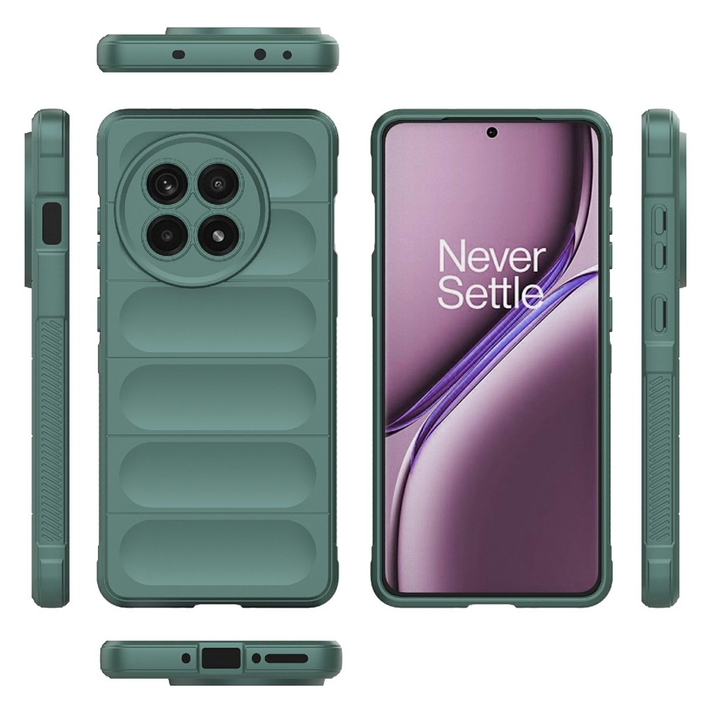 Rugg odolný gélový obal na OnePlus 13R 5G - zelený