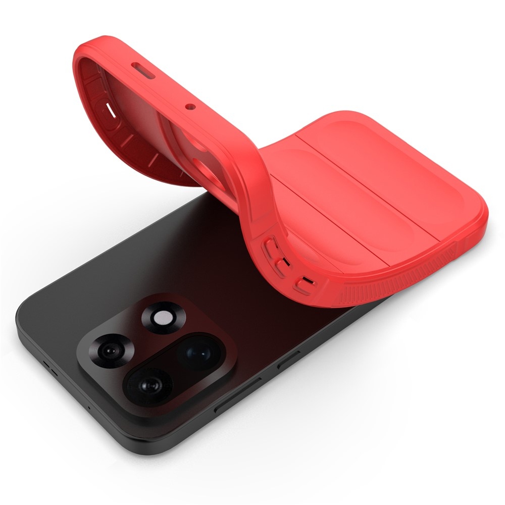 Rugg odolný gélový obal na OnePlus 15 5G - červený