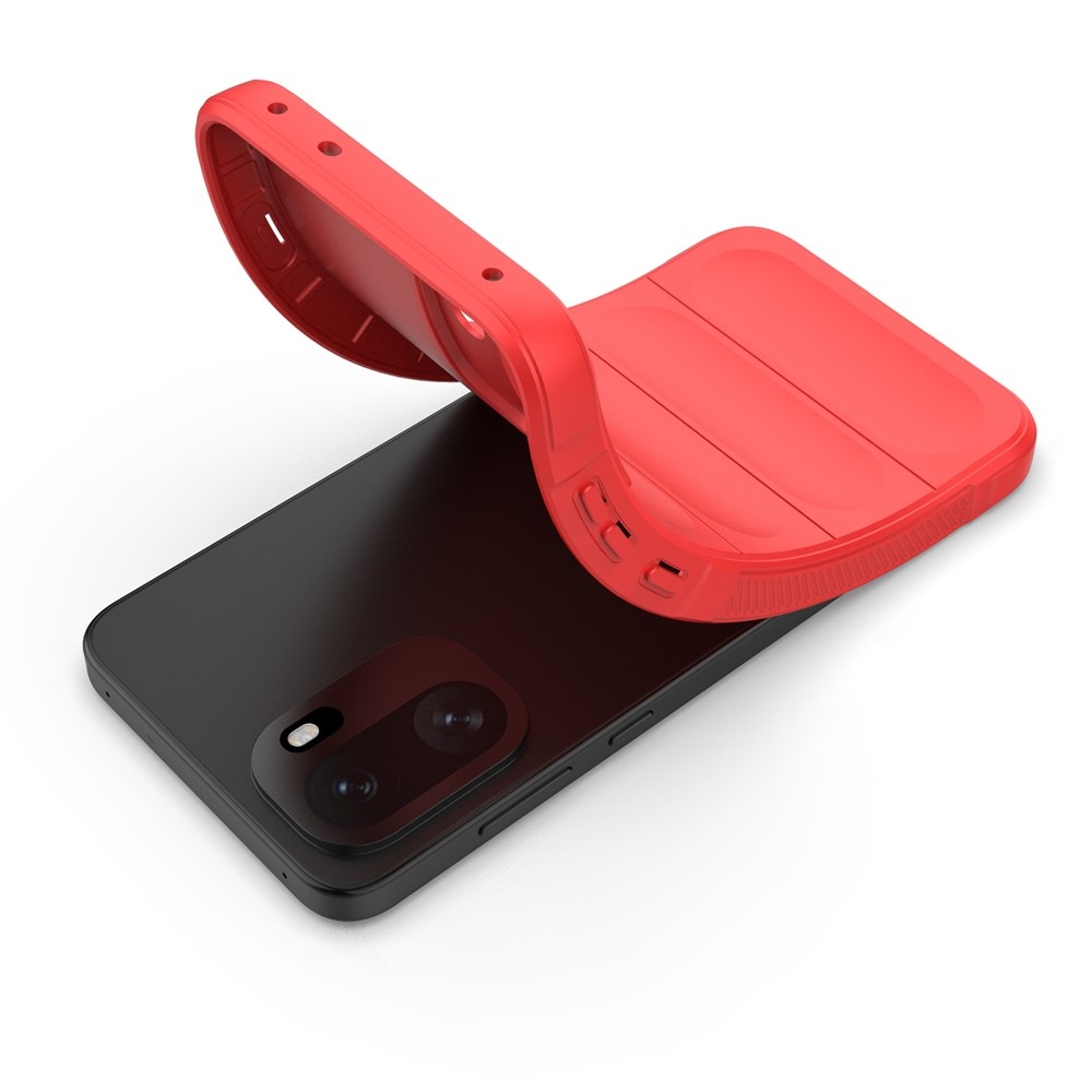 Rugg odolný gélový obal na OnePlus 15R 5G - červený