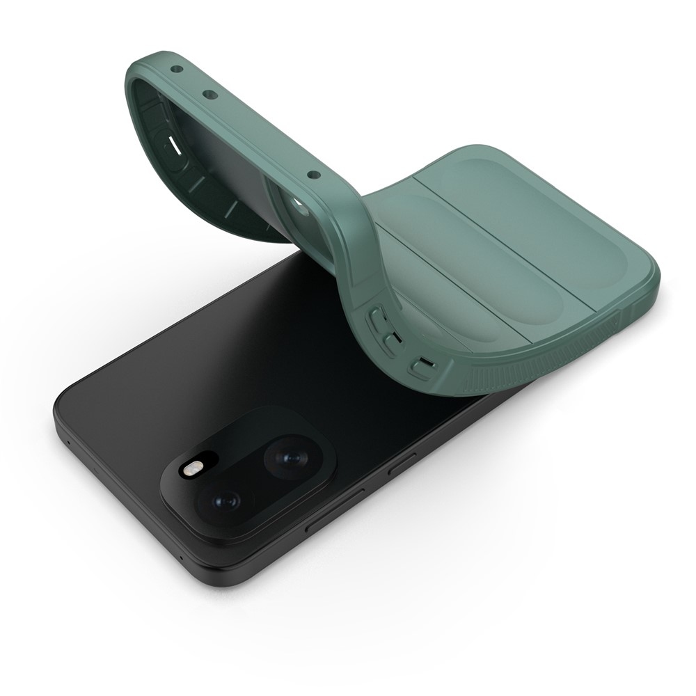 Rugg odolný gélový obal na OnePlus 15R 5G - zelený