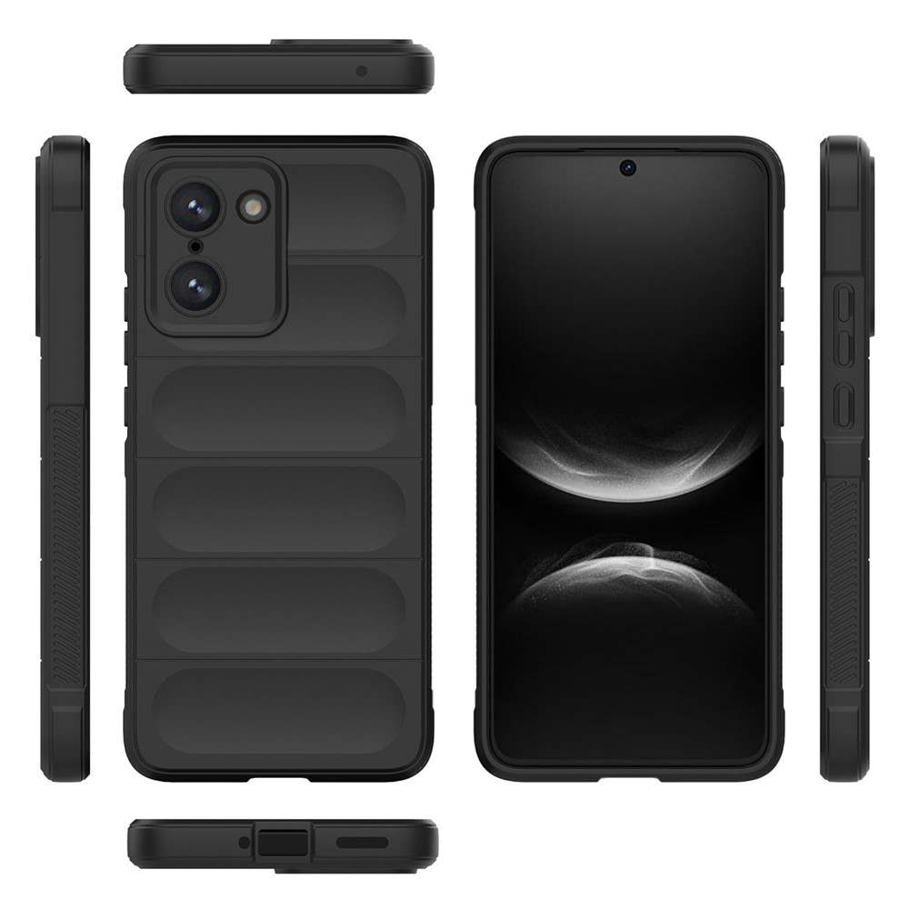 Rugg odolný gélový obal na OnePlus Nord CE5 5G - čierny