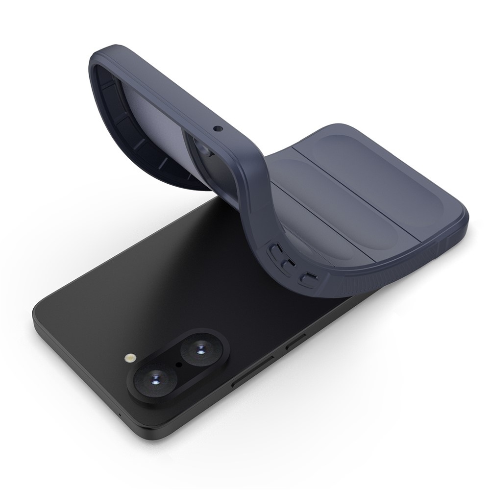 Rugg odolný gélový obal na OnePlus Nord CE5 5G - tmavomodrý