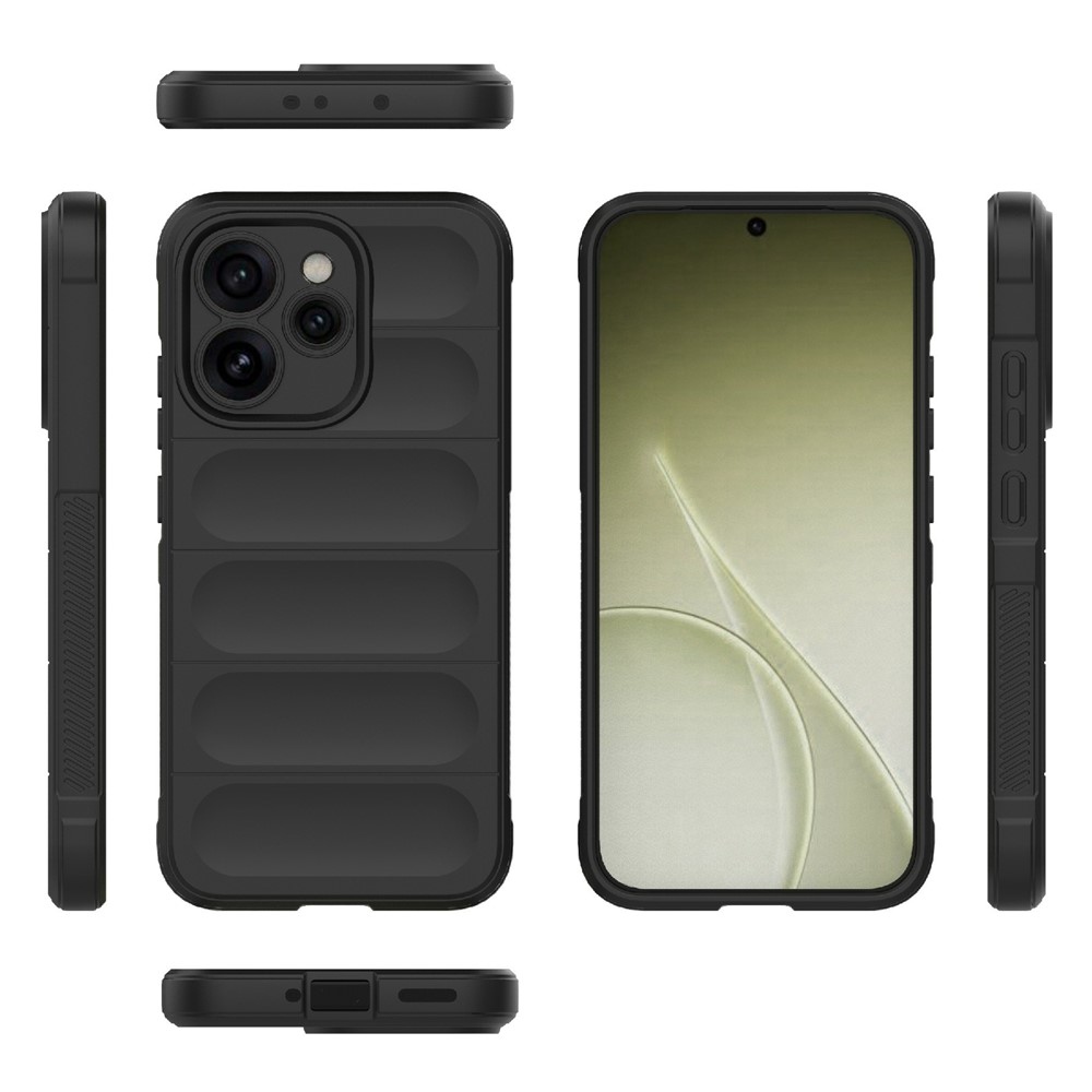 Rugg odolný gélový obal na Oppo Reno 15 Pro 5G - čierny