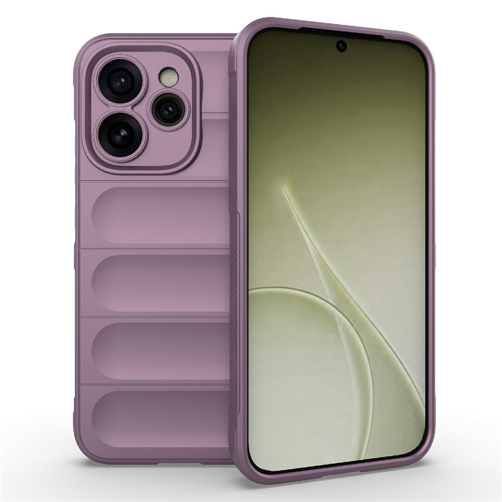 Rugg odolný gélový obal na Oppo Reno 15 Pro 5G - svetlofialové