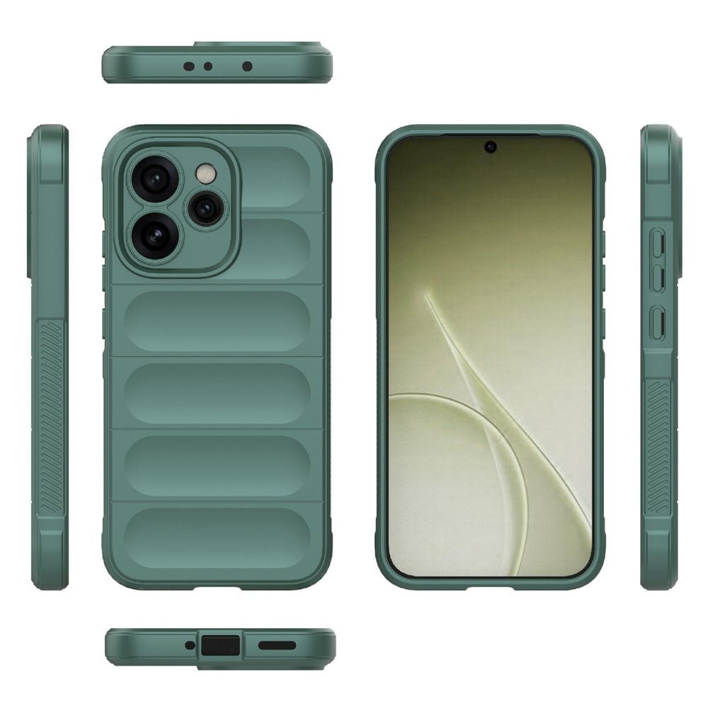 Rugg odolný gélový obal na Oppo Reno 15 Pro 5G - zelené