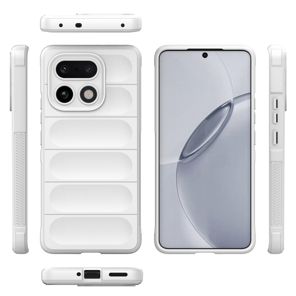 Rugg odolný gélový obal na Realme 16 Pro + 5G - biely