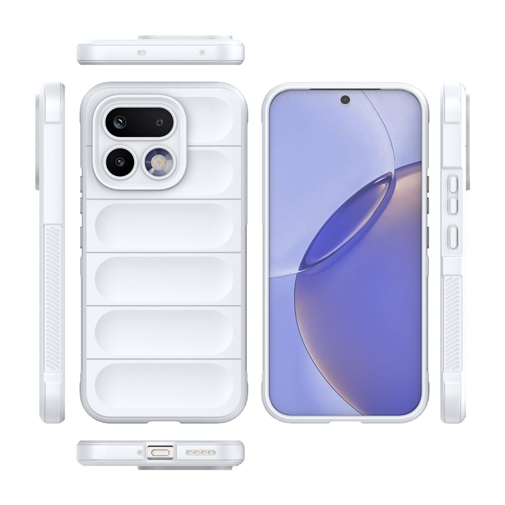Rugg odolný gélový obal na Realme 16 Pro 5G - biely