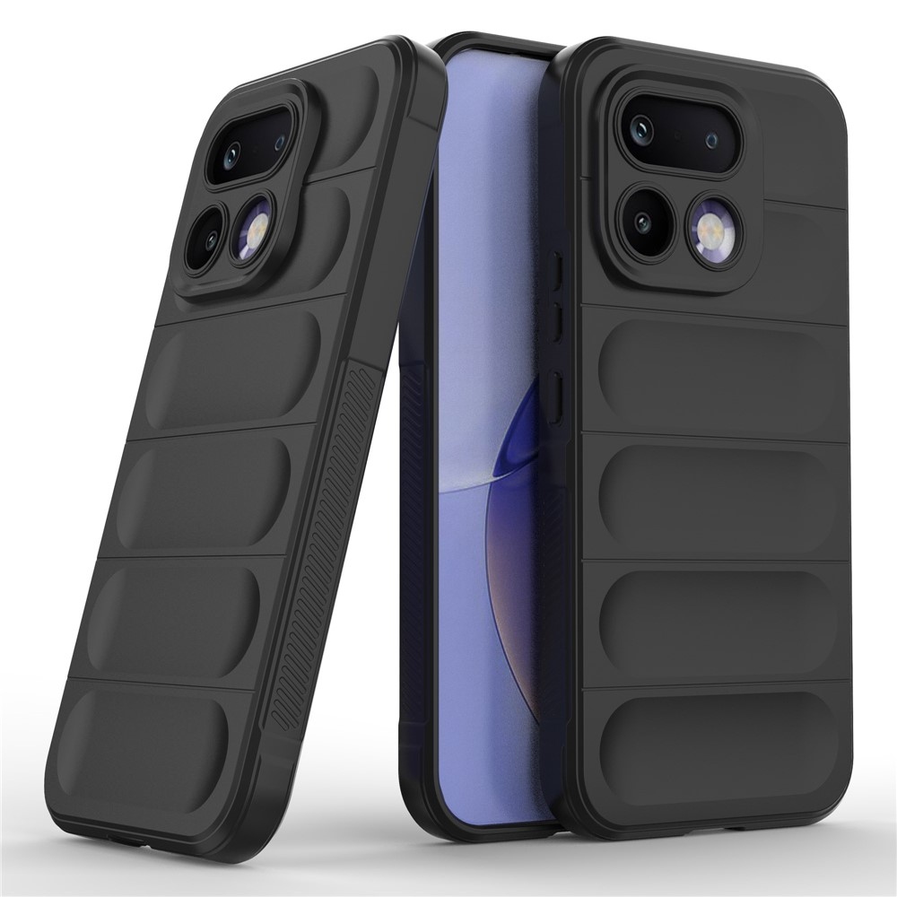 Rugg odolný gélový obal na Realme 16 Pro 5G - čierny