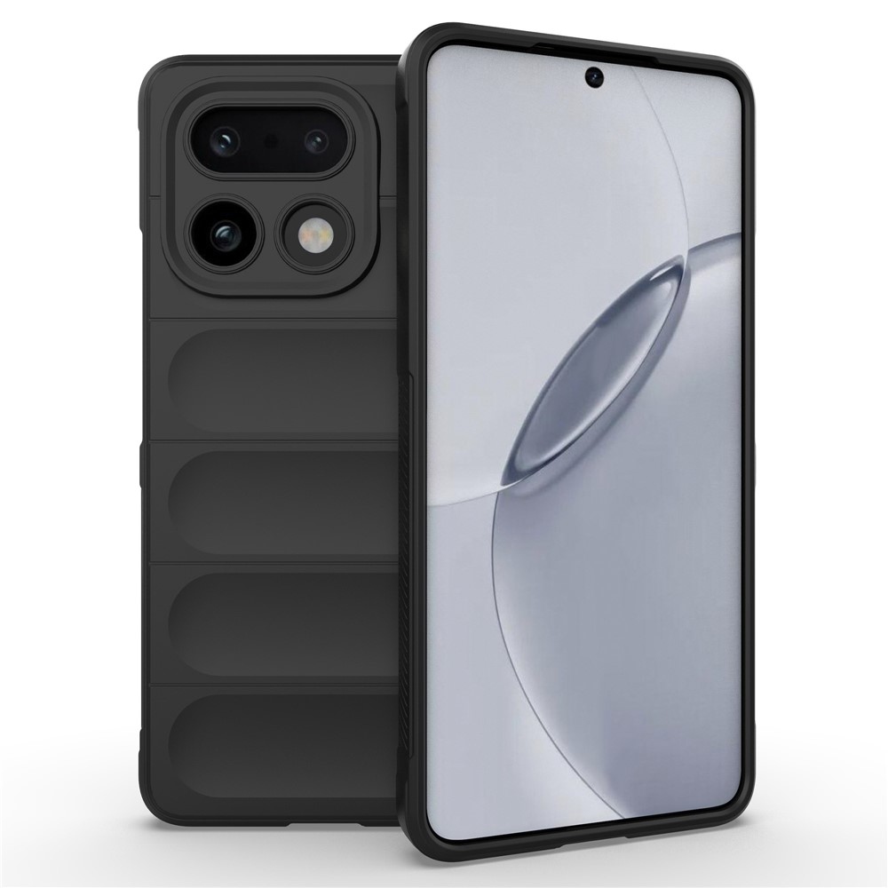 Rugg odolný gélový obal na Realme 16 Pro + 5G - čierny