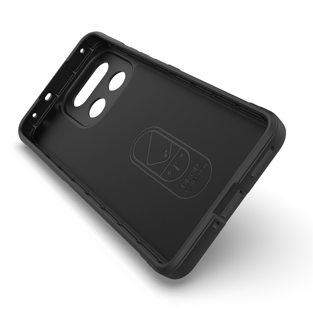 Rugg odolný gélový obal na Realme 16 Pro + 5G - čierny