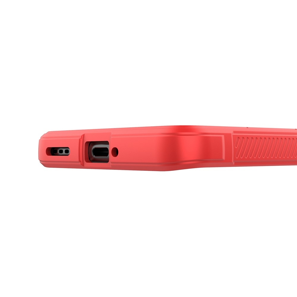 Rugg odolný gélový obal na Realme 16 Pro + 5G - červený