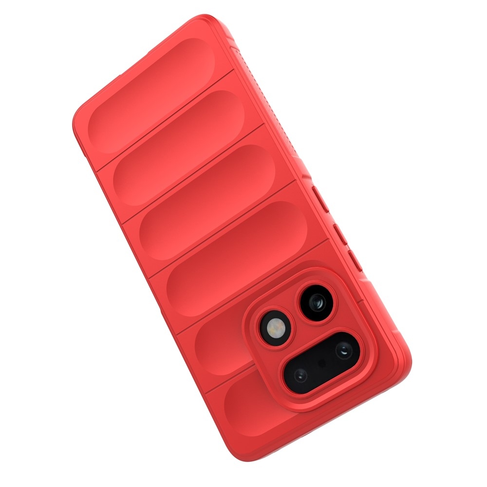 Rugg odolný gélový obal na Realme 16 Pro + 5G - červený