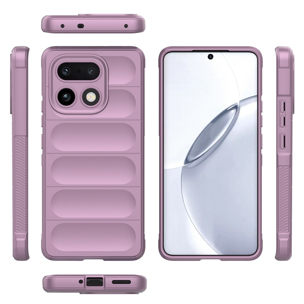 Rugg odolný gélový obal na Realme 16 Pro+ 5G - svetlofialový