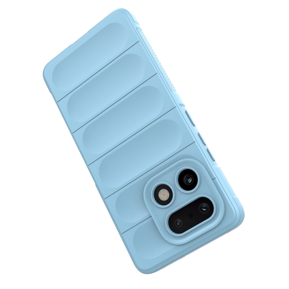 Rugg odolný gélový obal na Realme 16 Pro+ 5G - svetlomodrý