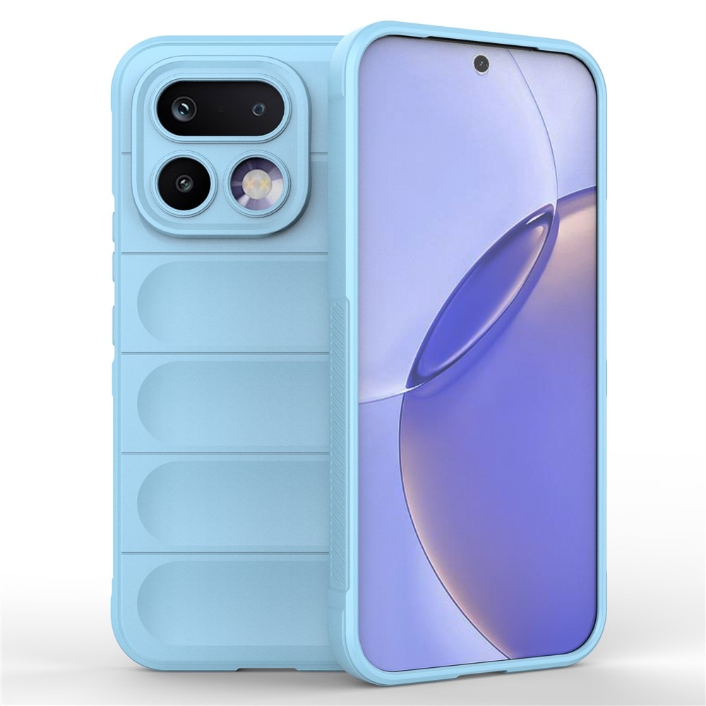 Rugg odolný gélový obal na Realme 16 Pro 5G - svetlomodrý