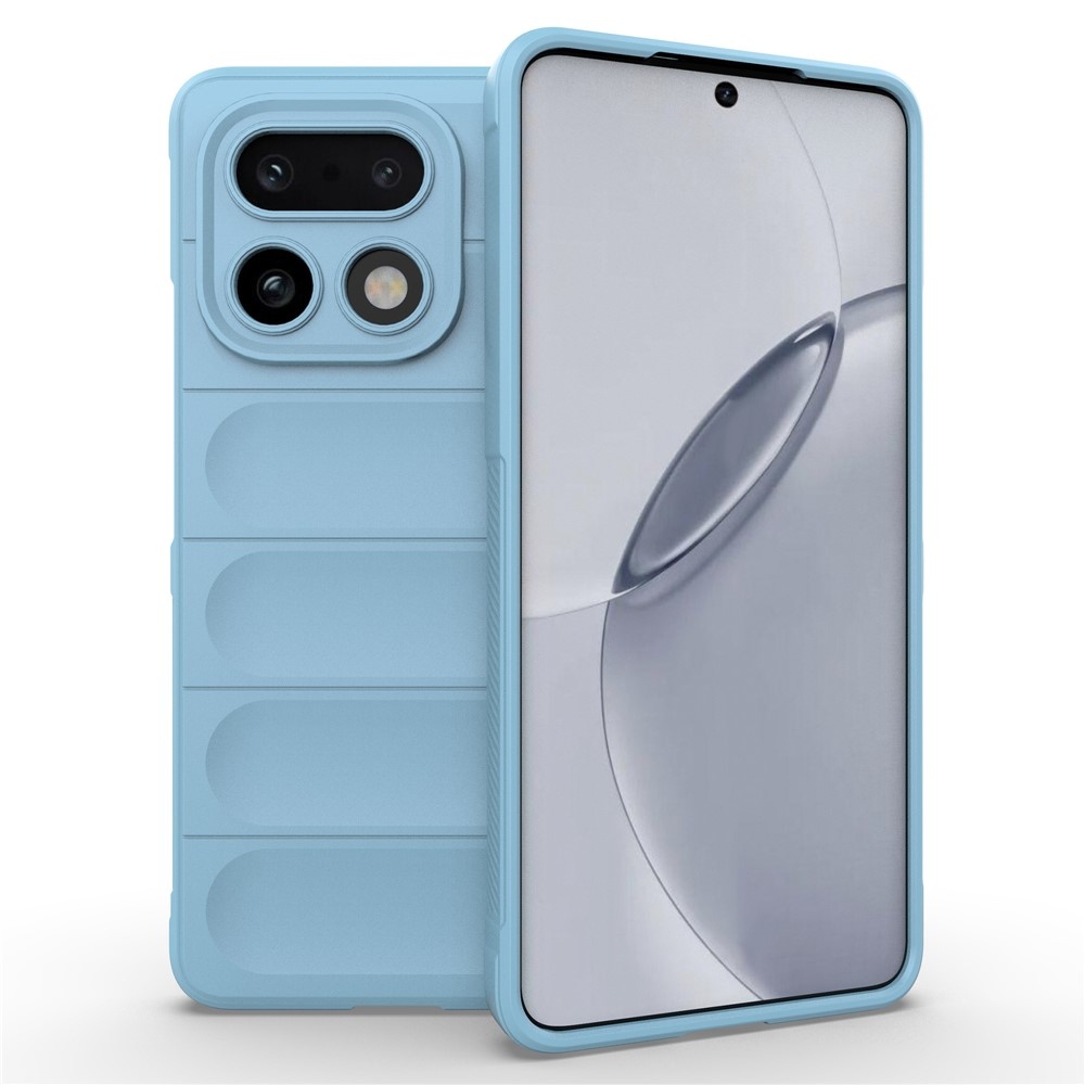Rugg odolný gélový obal na Realme 16 Pro+ 5G - svetlomodrý
