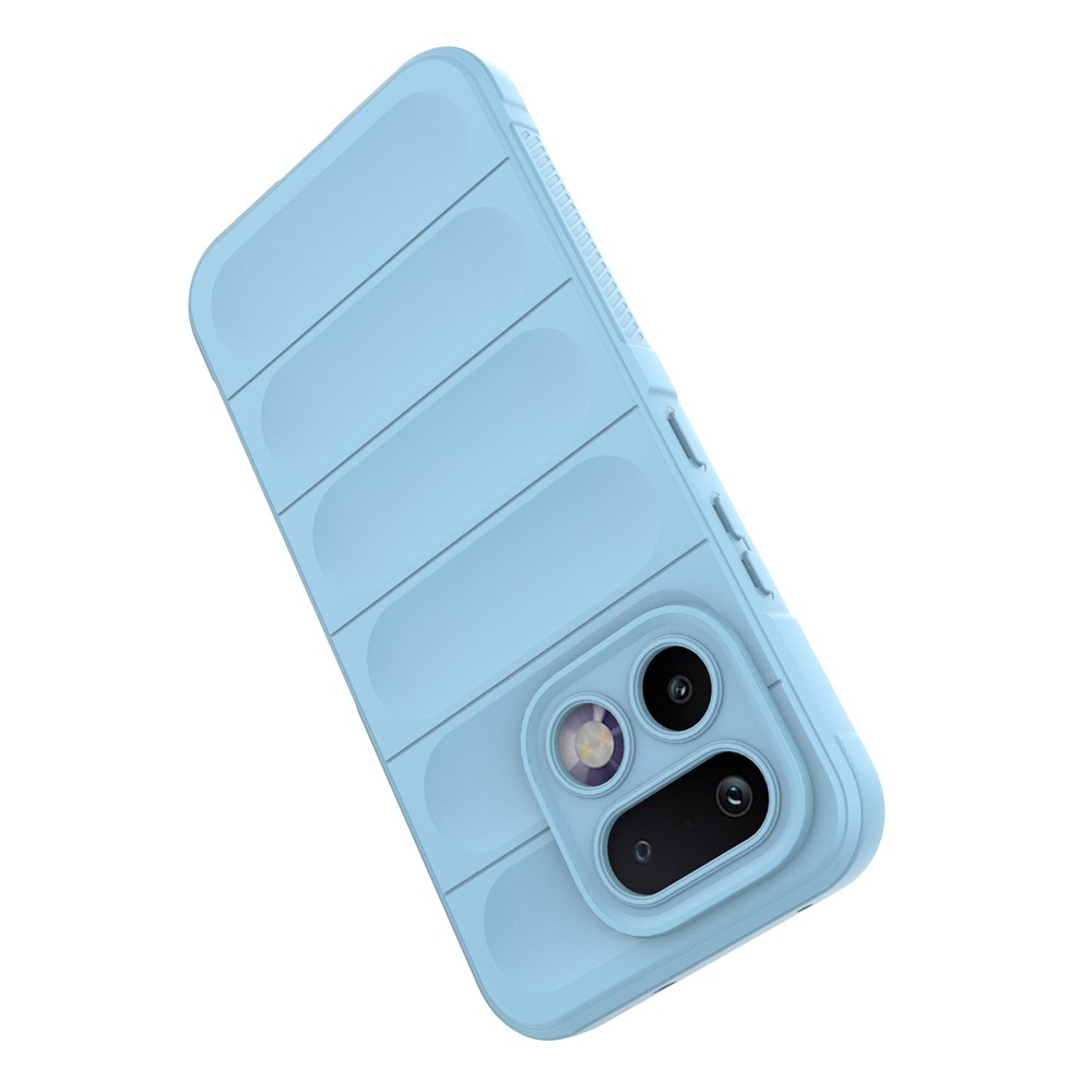 Rugg odolný gélový obal na Realme 16 Pro 5G - svetlomodrý
