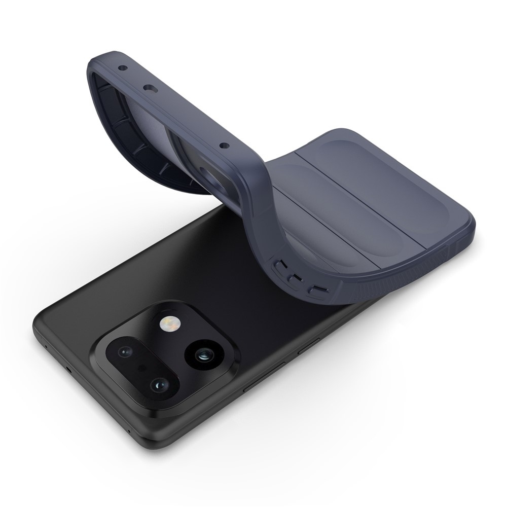 Rugg odolný gélový obal na Realme 16 Pro + 5G - tmavomodrý