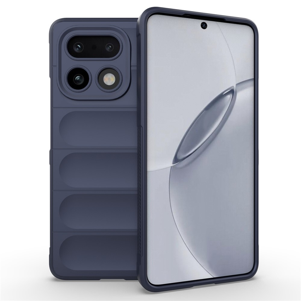 Rugg odolný gélový obal na Realme 16 Pro + 5G - tmavomodrý