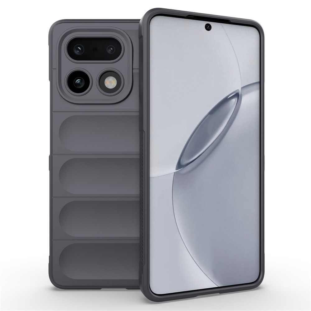 Rugg odolný gélový obal na Realme 16 Pro+ 5G - tmavosivý