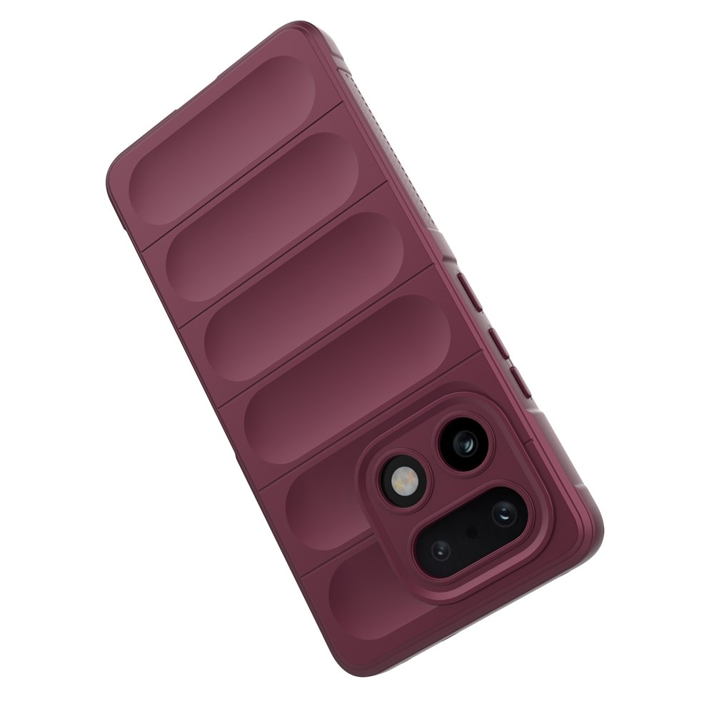 Rugg odolný gélový obal na Realme 16 Pro + 5G - vínový