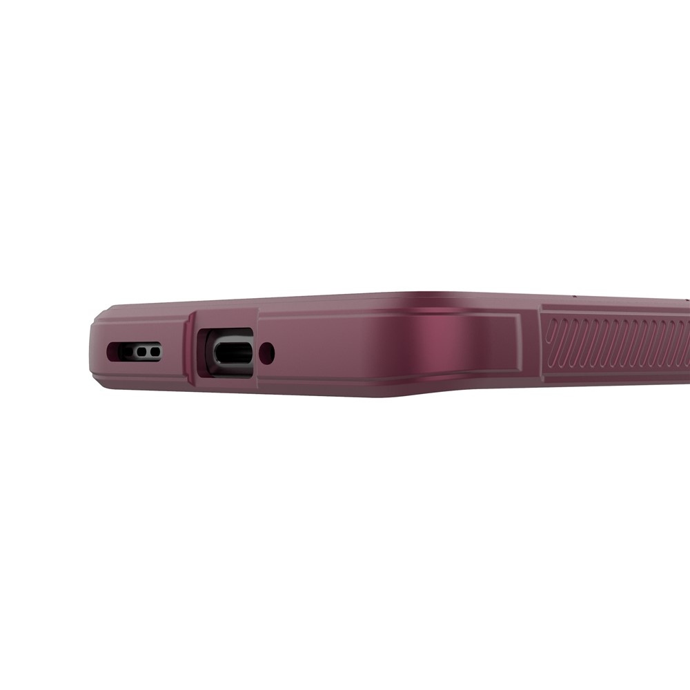 Rugg odolný gélový obal na Realme 16 Pro + 5G - vínový