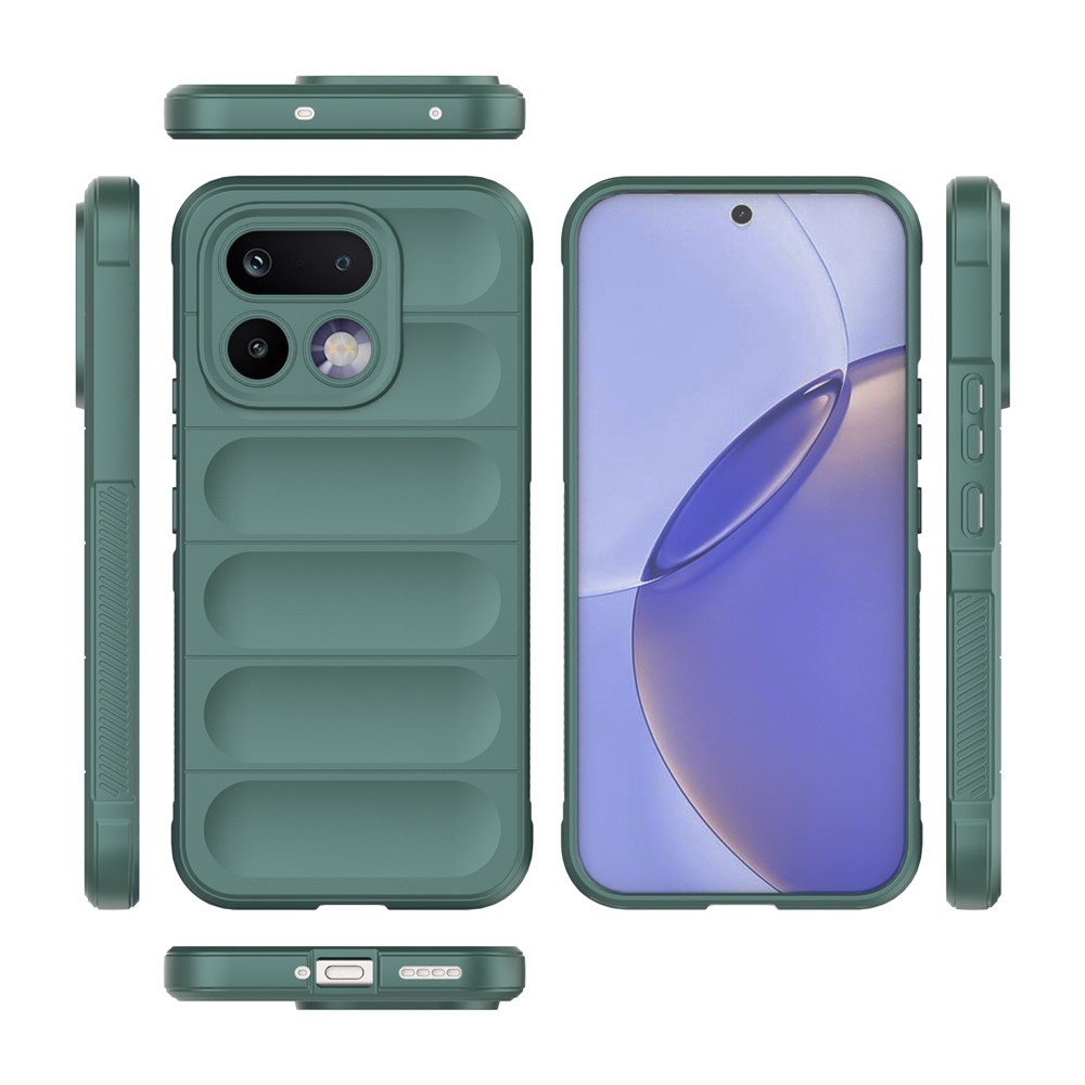 Rugg odolný gélový obal na Realme 16 Pro 5G - zelený