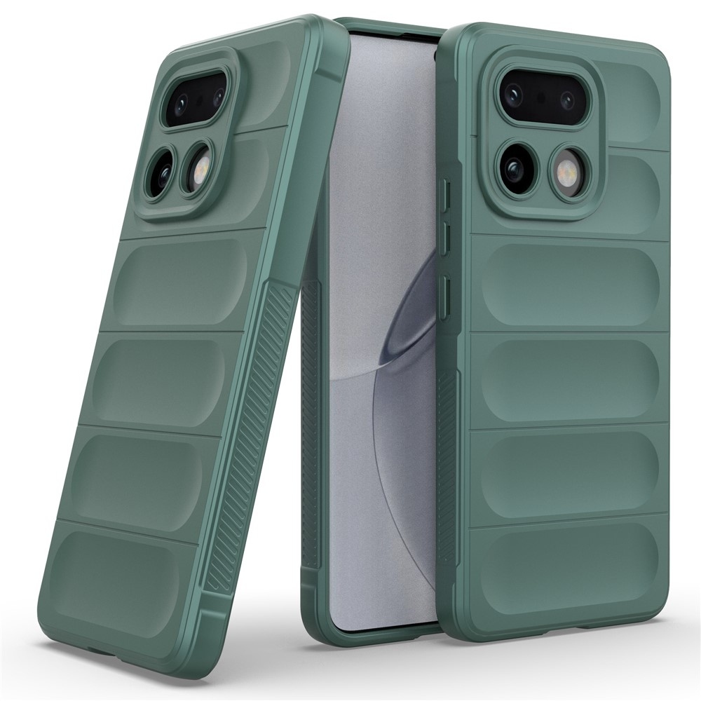 Rugg odolný gélový obal na Realme 16 Pro + 5G - zelený