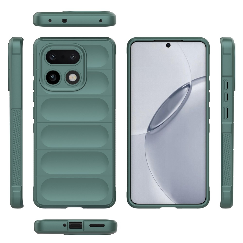 Rugg odolný gélový obal na Realme 16 Pro + 5G - zelený