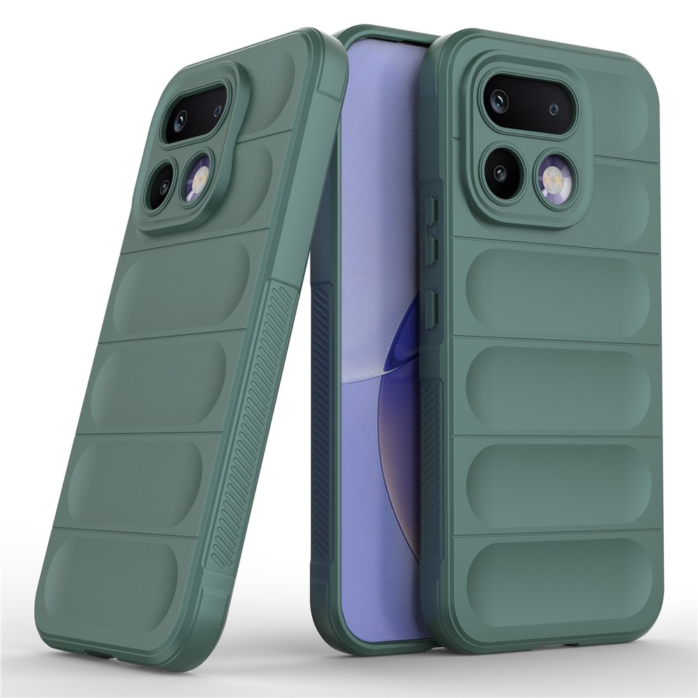 Rugg odolný gélový obal na Realme 16 Pro 5G - zelený