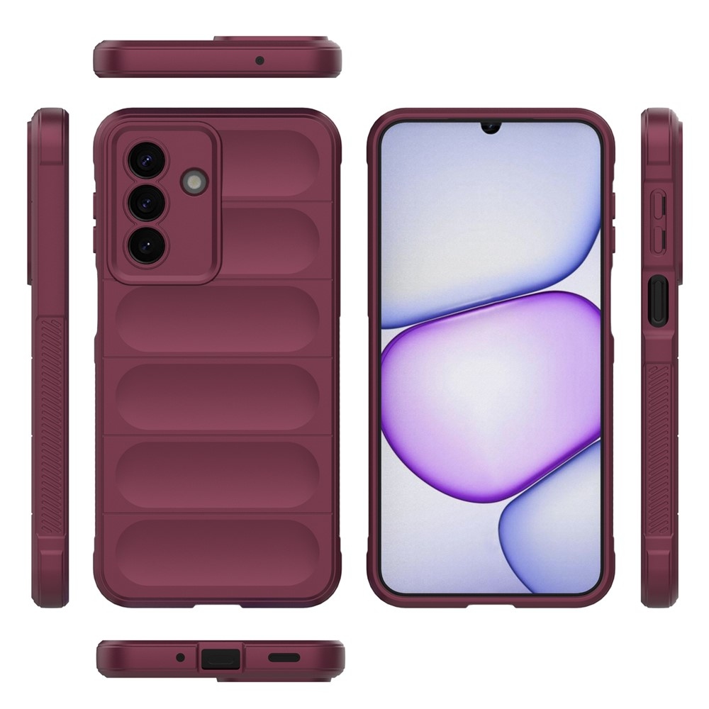 Rugg odolný gélový obal na Samsung Galaxy A27 - vínový