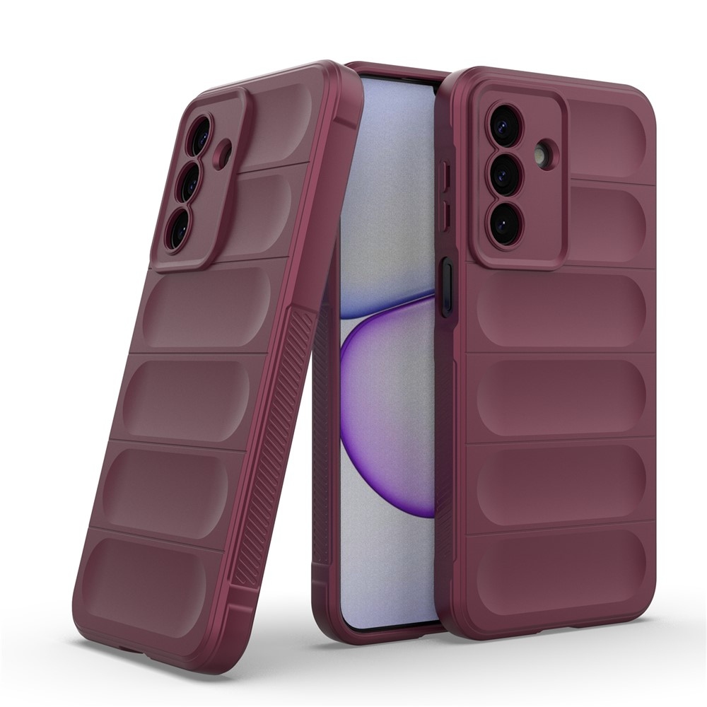 Rugg odolný gélový obal na Samsung Galaxy A27 - vínový