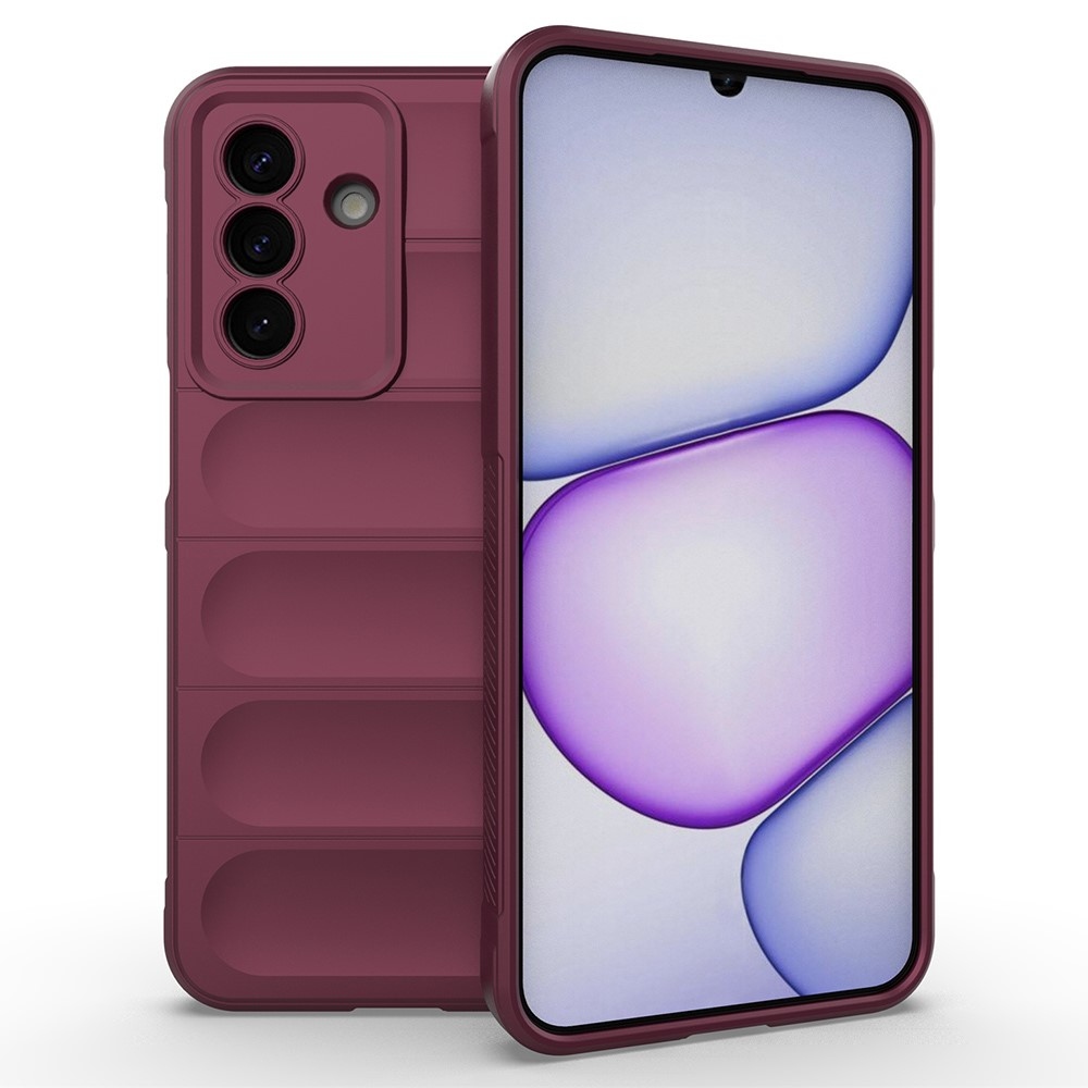 Rugg odolný gélový obal na Samsung Galaxy A27 - vínový