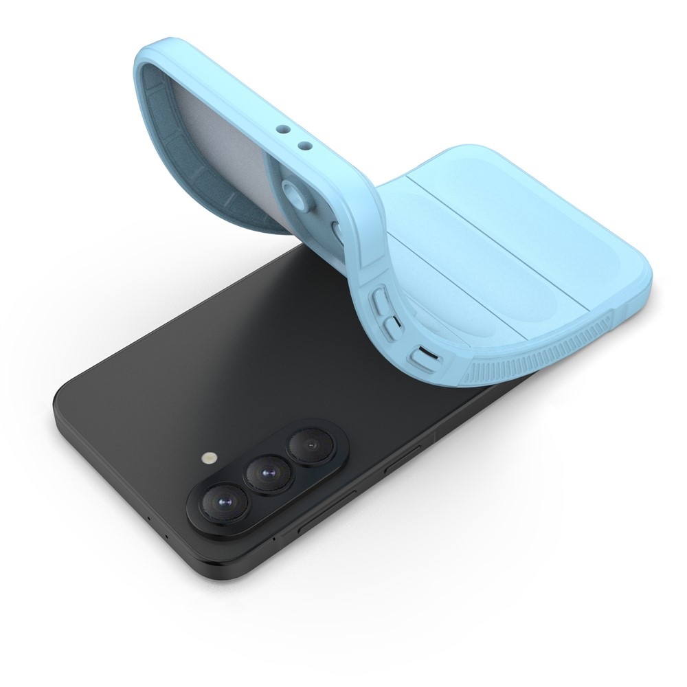 Rugg odolný gélový obal na Samsung Galaxy A37 5G - svetlomodrý