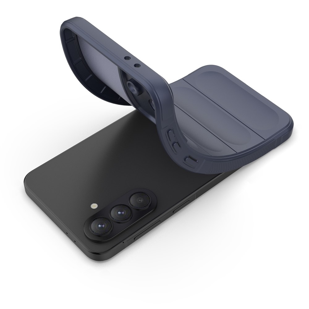 Rugg odolný gélový obal na Samsung Galaxy A37 5G - tmavomodrý