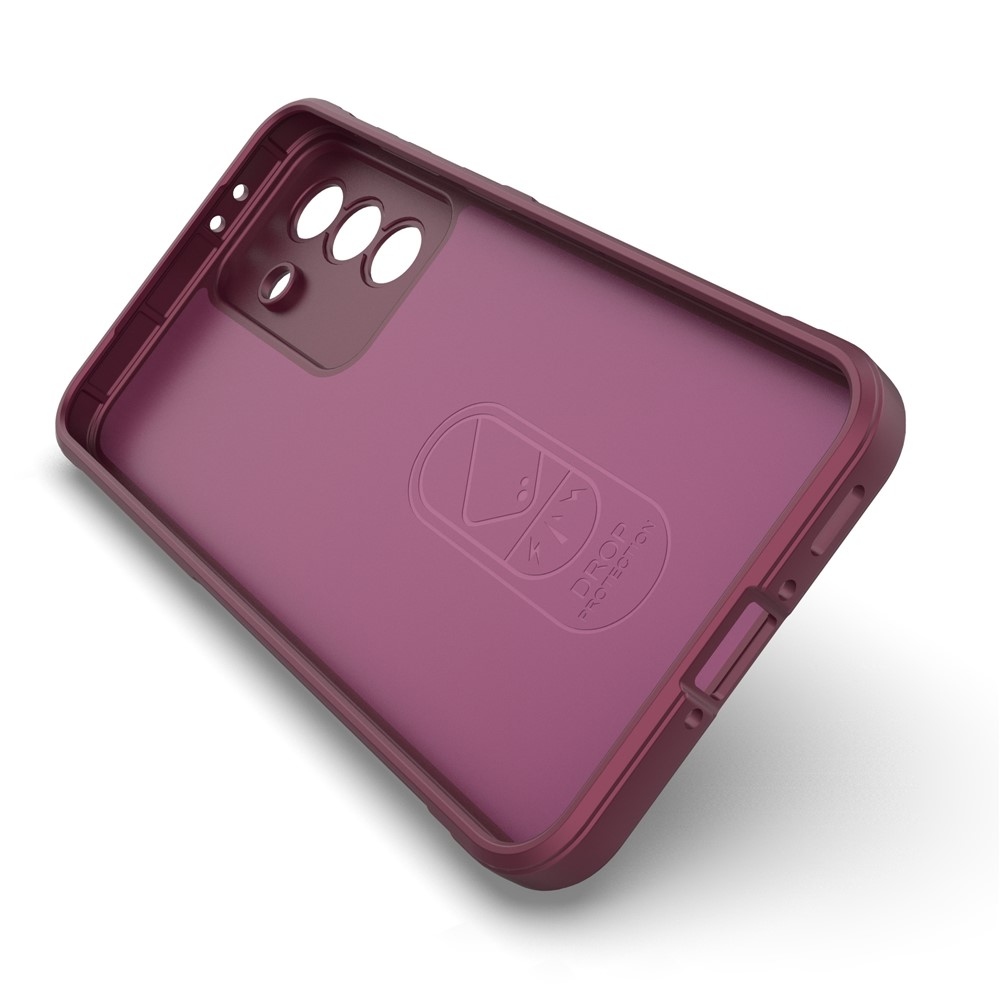 Rugg odolný gélový obal na Samsung Galaxy A37 5G - vínový