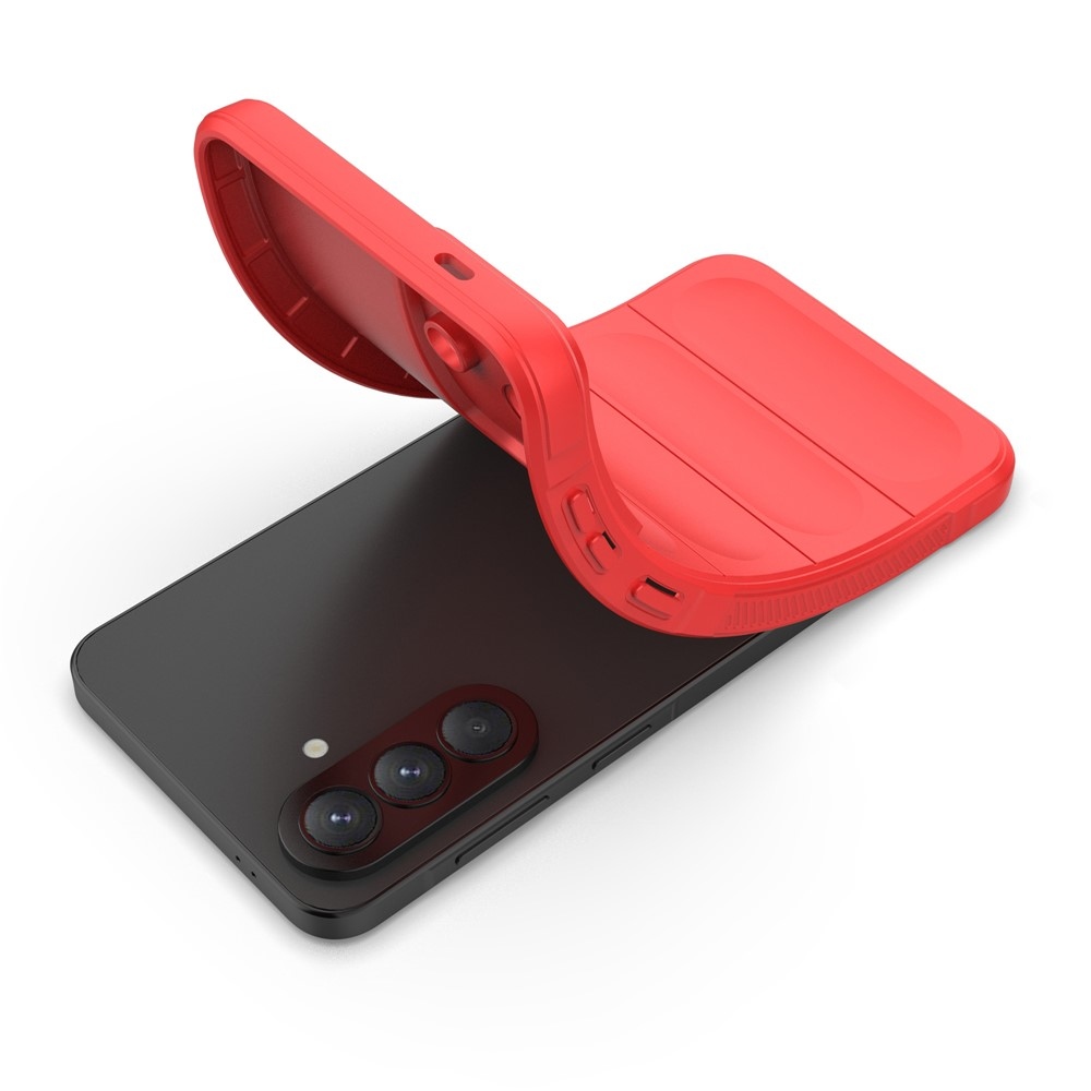 Rugg odolný gélový obal na Samsung Galaxy A57 5G - červený