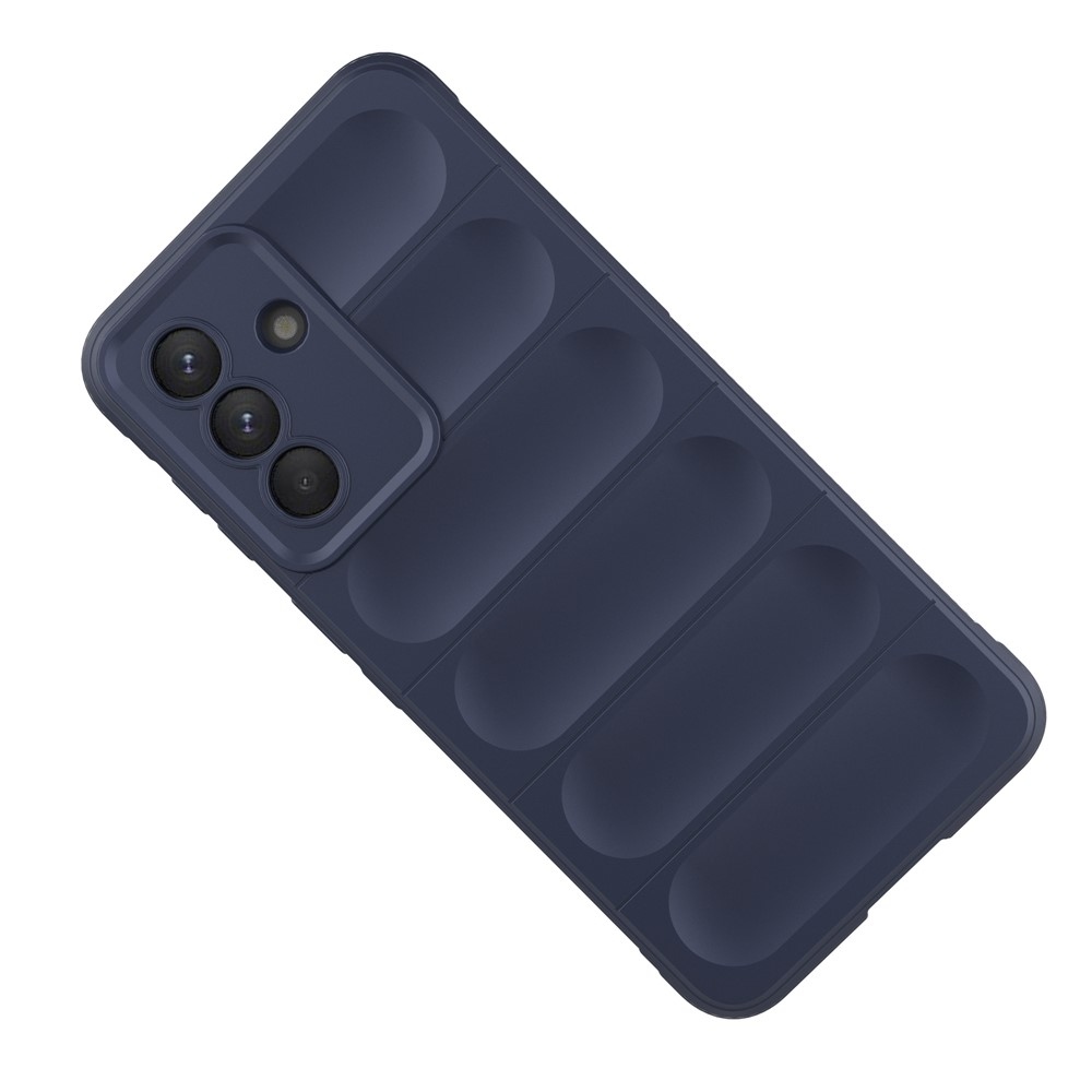 Rugg odolný gélový obal na Samsung Galaxy A57 5G - tmavomodrý