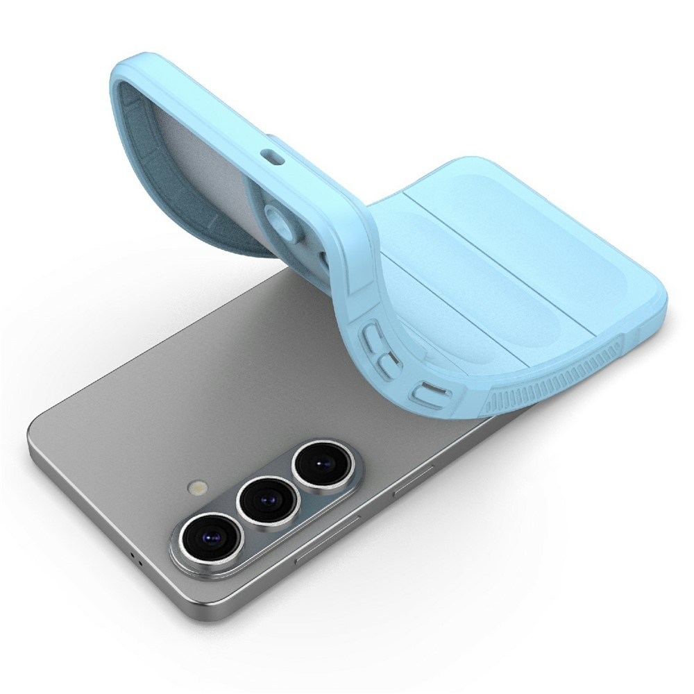 Rugg odolný gélový obal na Samsung Galaxy S26/S26 Pro - svetlomodrý