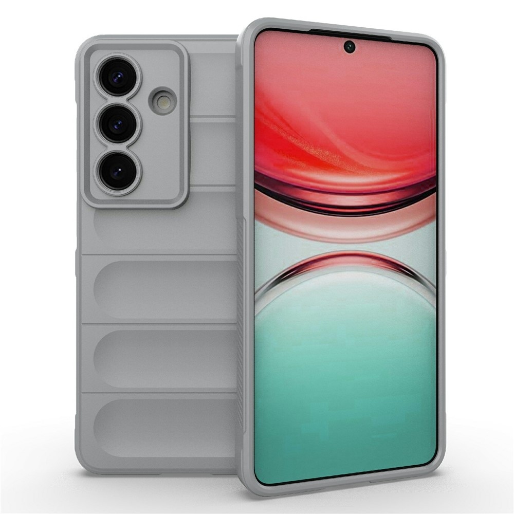 Rugg odolný gélový obal na Samsung Galaxy S26/S26 Pro - svetlosivý