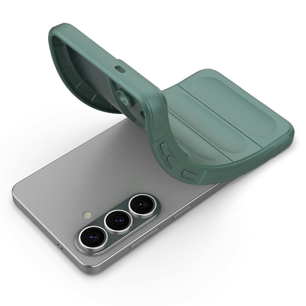 Rugg odolný gélový obal na Samsung Galaxy S26/S26 Pro - zelený