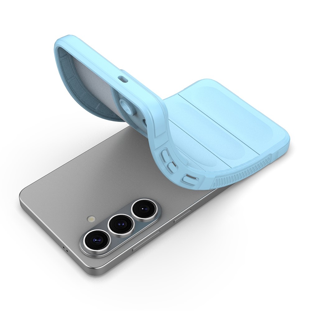 Rugg odolný gélový obal na Samsung Galaxy S26+ - svetlomodrý