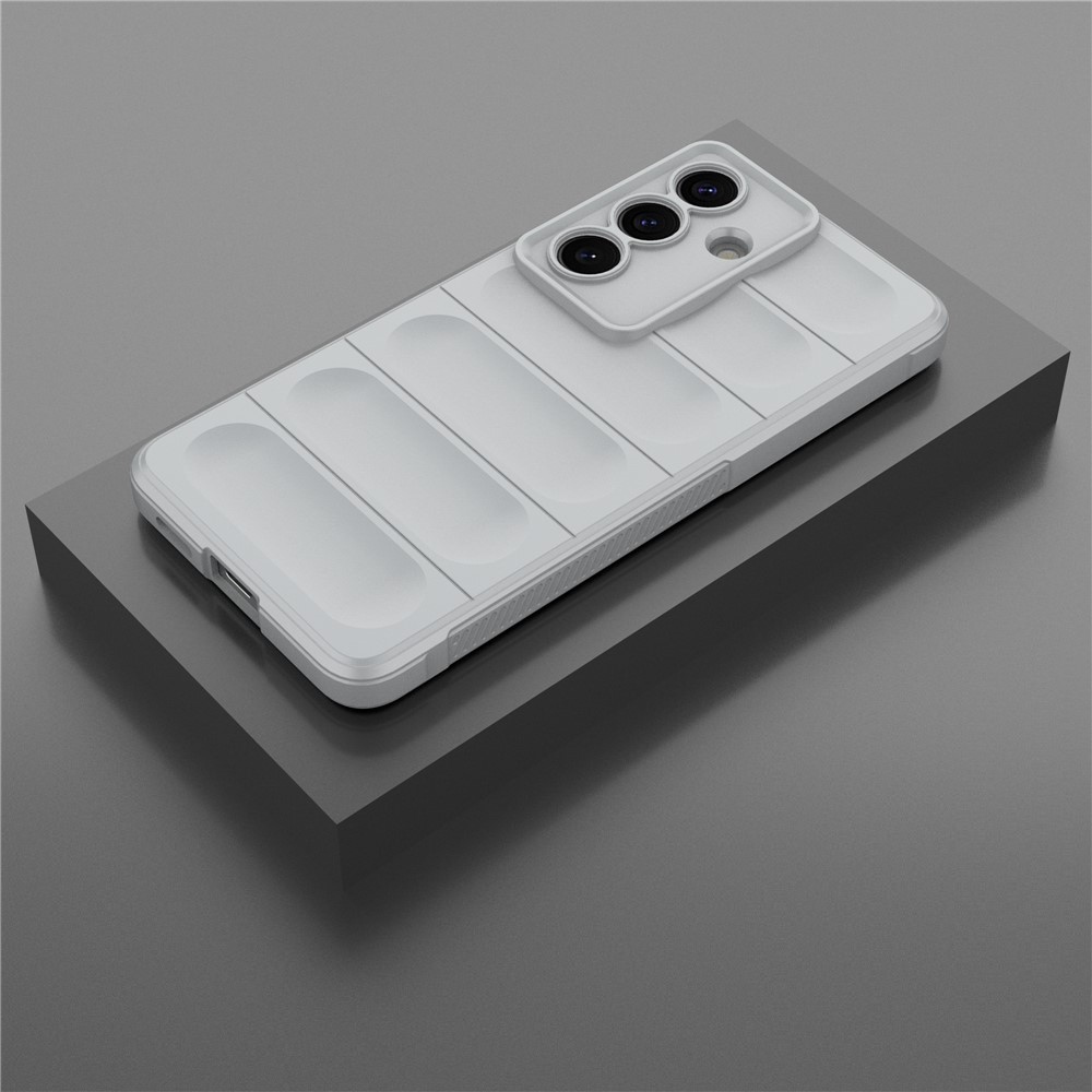 Rugg odolný gélový obal na Samsung Galaxy S26+ - svetlosivý