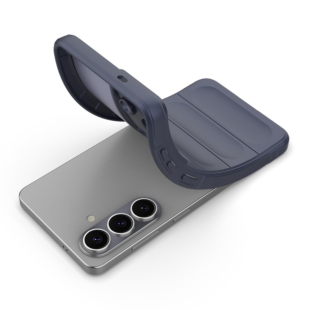 Rugg odolný gélový obal na Samsung Galaxy S26+ - tmavomodrý