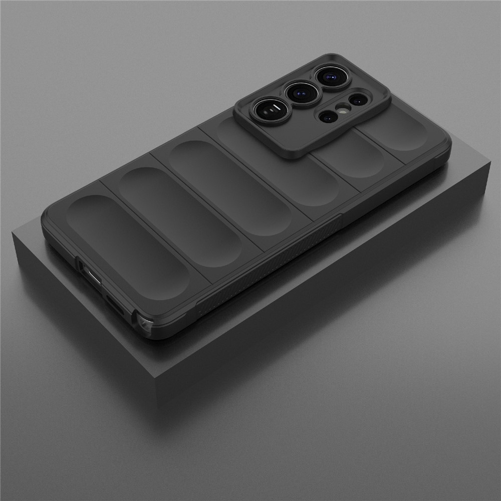 Rugg odolný gélový obal na Samsung Galaxy S26 Ultra - čierny