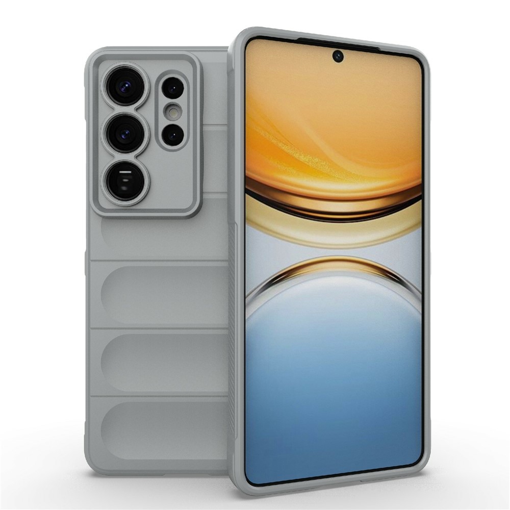 Rugg odolný gélový obal na Samsung Galaxy S26 Ultra - svetlosivý