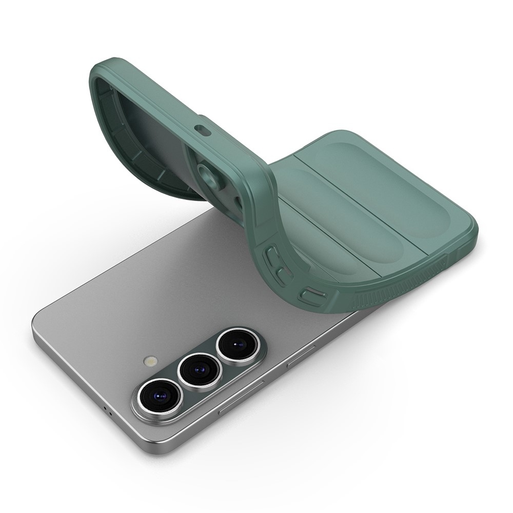 Rugg odolný gélový obal na Samsung Galaxy S26+ - zelený