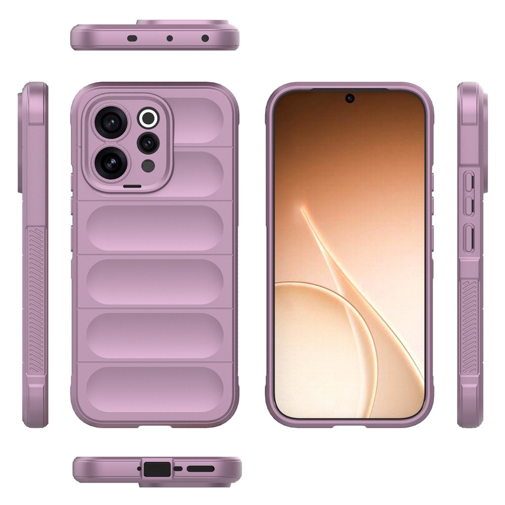 Rugg odolný gélový obal na Vivo V70 5G - svetlofialový