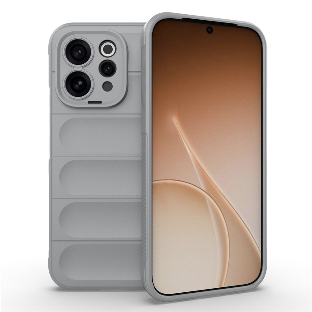 Rugg odolný gélový obal na Vivo V70 5G - svetlosivý