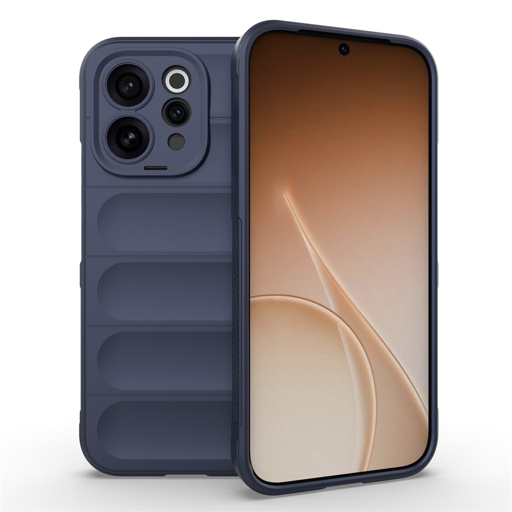 Rugg odolný gélový obal na Vivo V70 5G - tmavomodrý